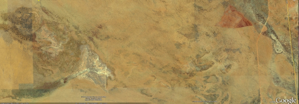 Google Earth image of the area
