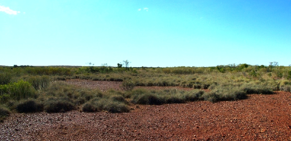 Walking to KW crater