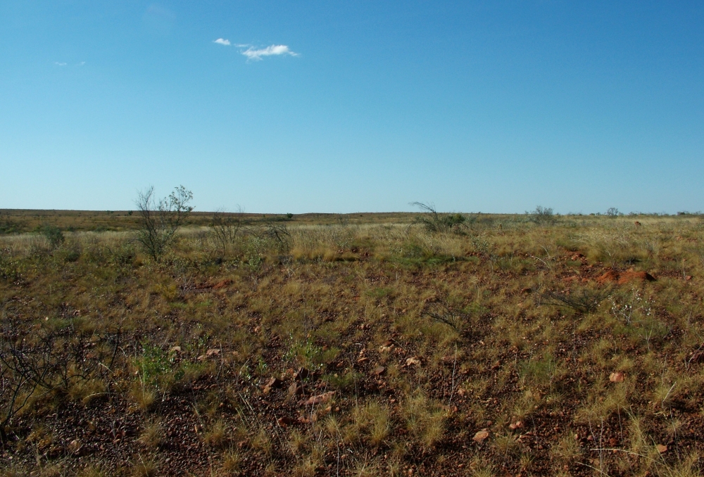 Walking to Kelly West Crater