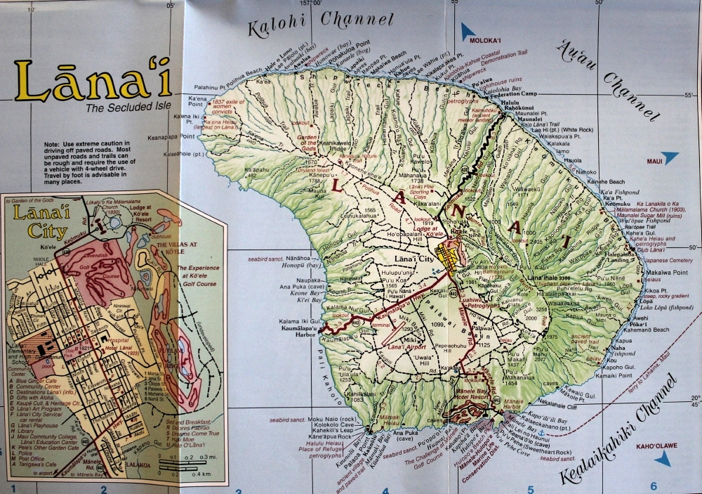 Lana'i Map