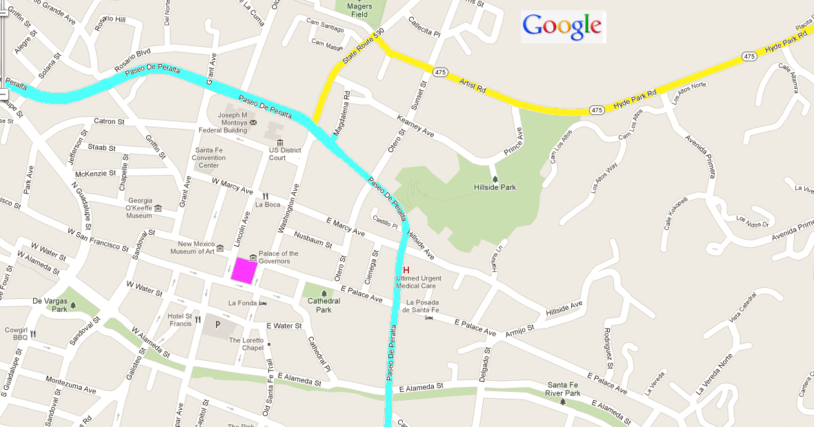 A map
