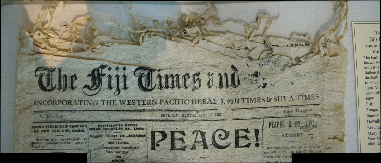 Tapa - Fiji Times