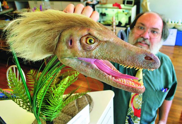Robert and a Raptor